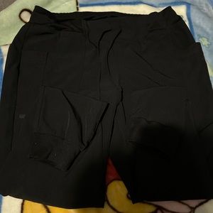 Black scrub pants